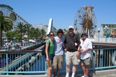 2005 at Disneyland with Rachel, James, Steve & Uncle Jimmy